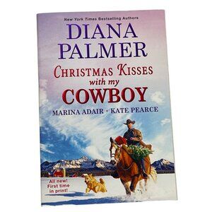 Christmas Kisses with My Cowboy Romance Anthology Book NWT